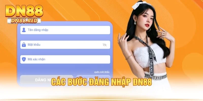 Các bước đăng nhập DN88